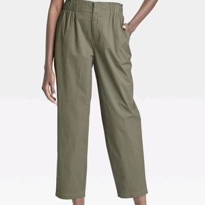 Women's High-Rise Tapered Ankle Chino Pants - A New Day™